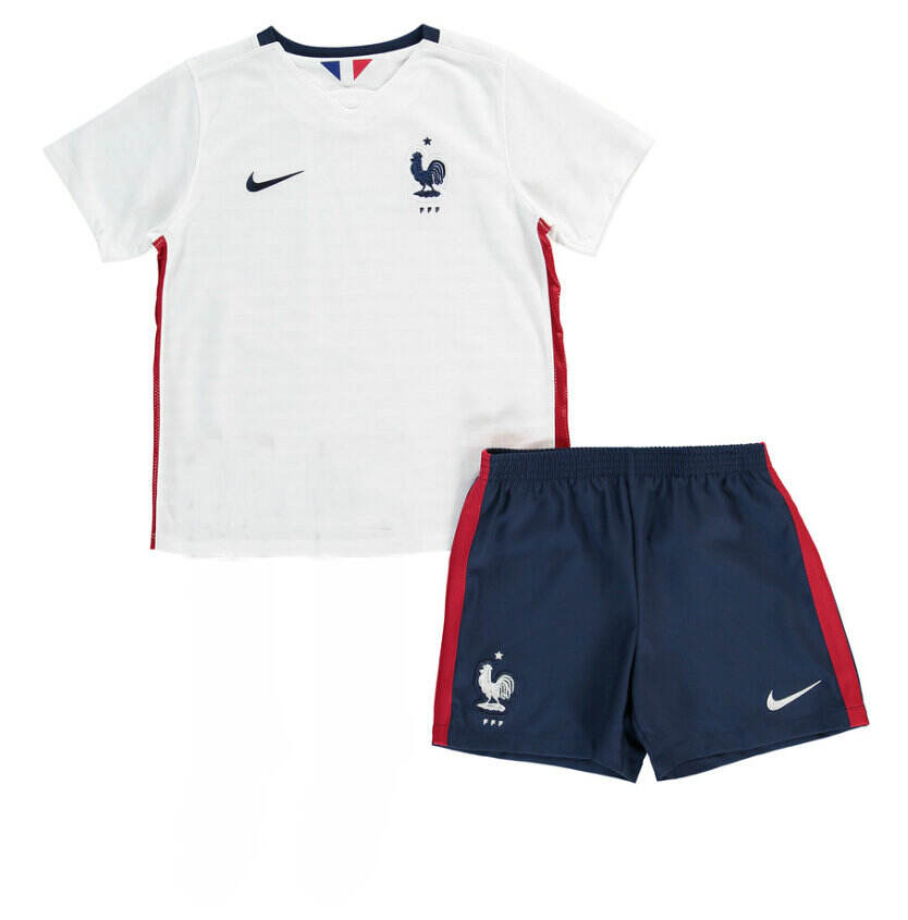 Kids France 2015-16 Away Soccer KitShirtShorts - Official Replica