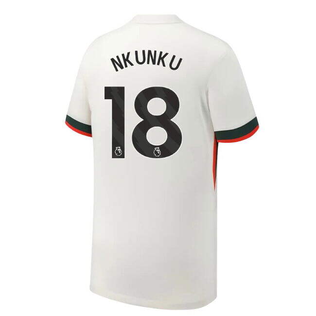 2025-2026 Chelsea Away Jersey (Kids) (Nkunku 18)