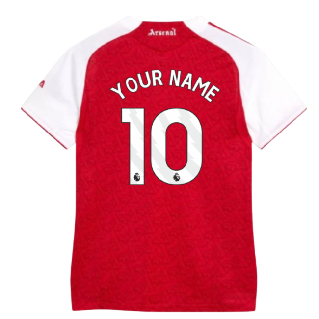 2025-20 Arsenal Home Football Shirt Name Number L M Women S