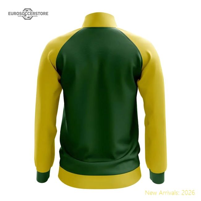 Ethiopia Concept Football Track Jacket (green) - Budget-friendly
