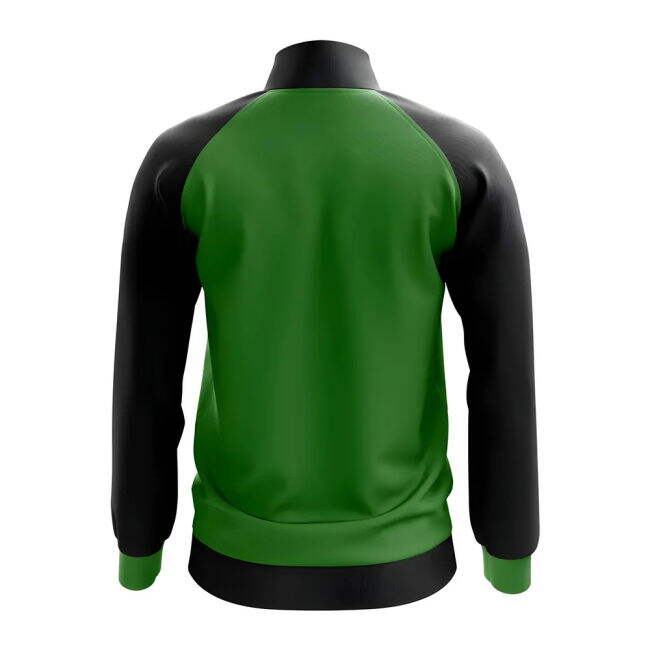 Saint Kitts and Nevis Concept Football Track Jacket (Green)