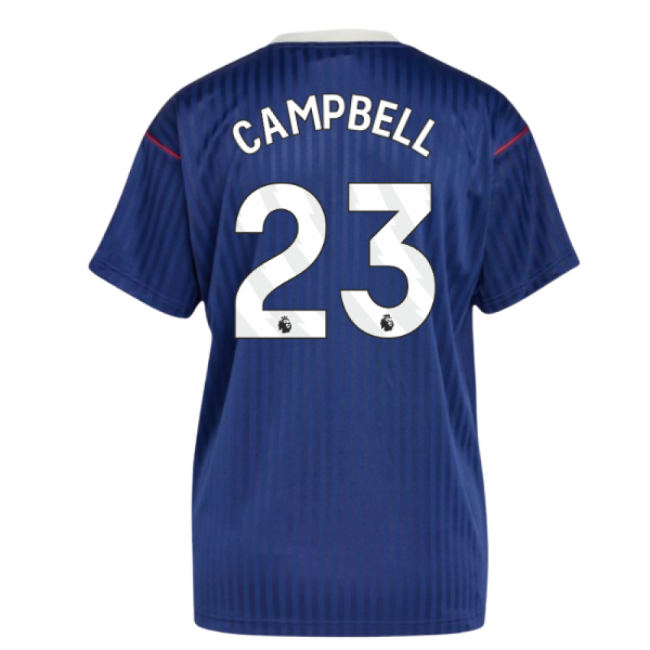 Faithful Arsenal Arsenal Terrace Icons Shirt Navy Campbell #23 High...