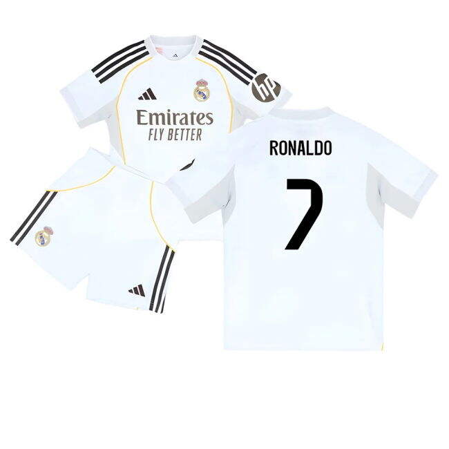 Real Madrid Football Club Traditional Home Football Shirt (2)