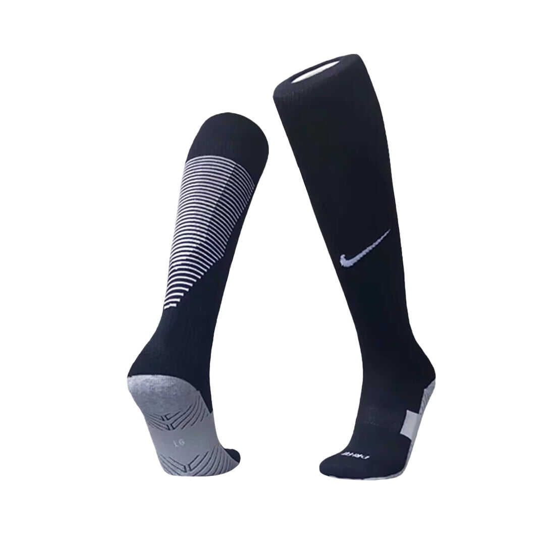 Kid's Soccer Socks Black Authentic Kit
