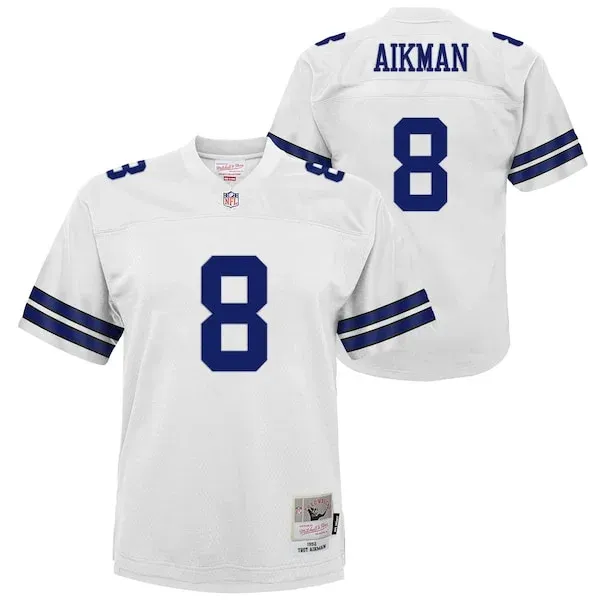 Dallas Cowboys Legacy NFL Jersey - White | Authentic Football Apparel