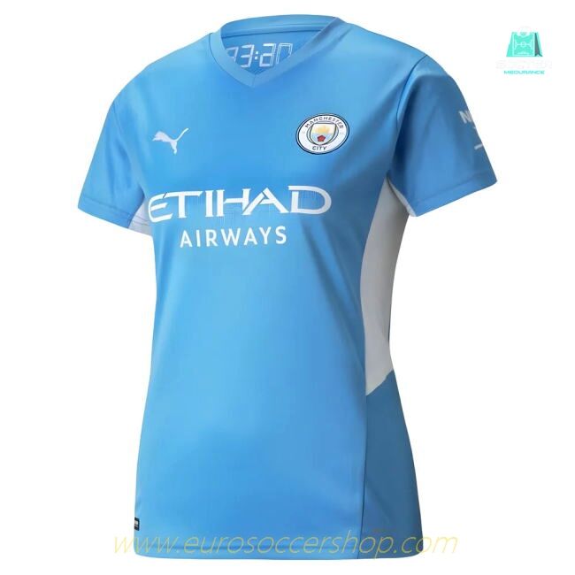 2021-2022 Man City Womens Home Shirt