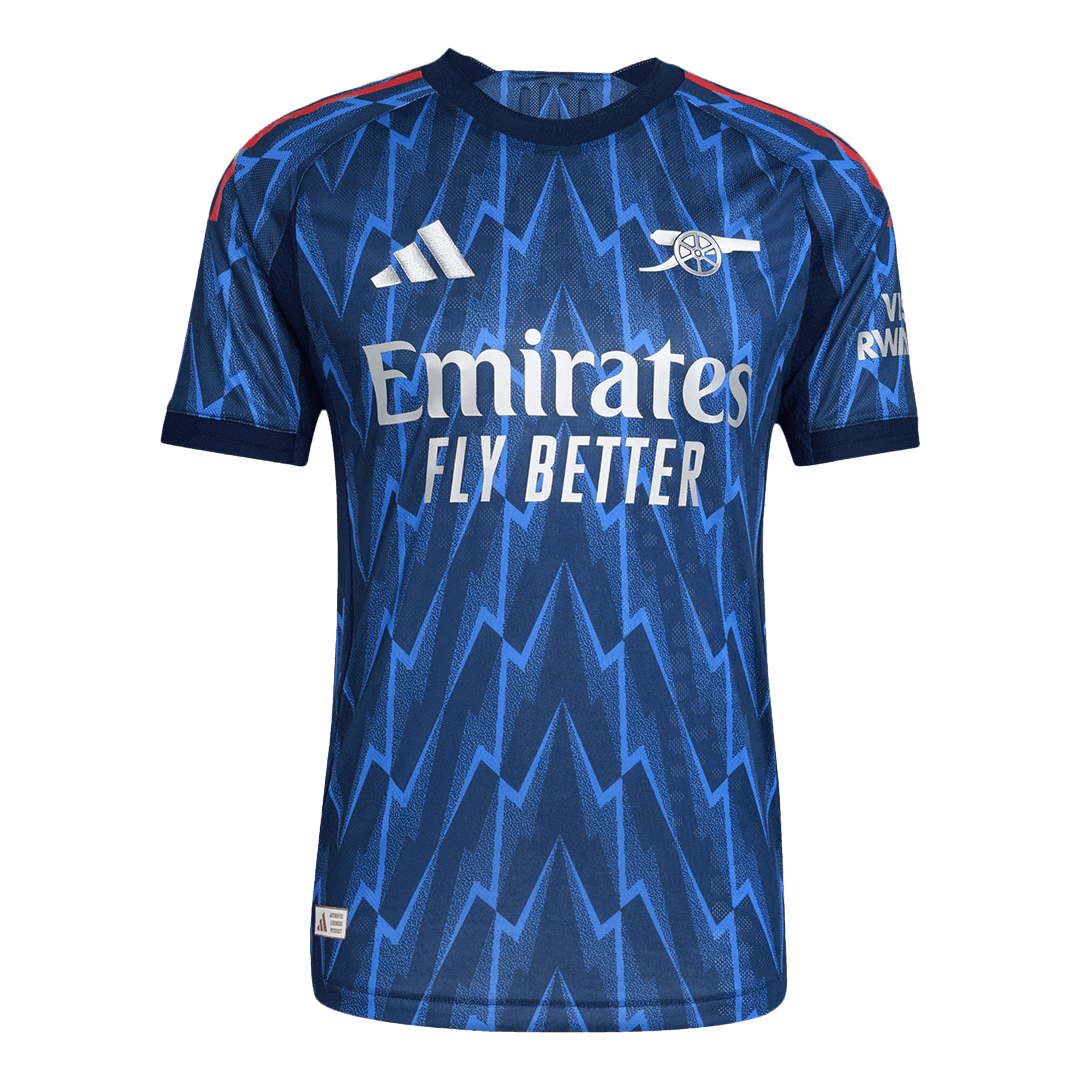 Arsenal Away Authentic Soccer Jersey 2025/26