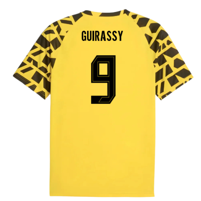 2025-2026 Borussia Dortmund Warm Up Training Jersey (yellow) (guira