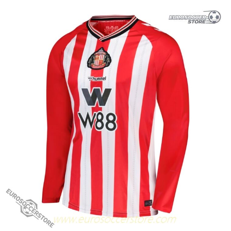 Sunderland's 25-26 Home ALESE 42 Long Sleeve Football Jersey