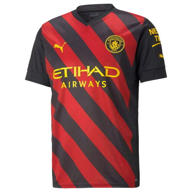 vintage 2022-2023 Man City Away Shirt (Your Name)