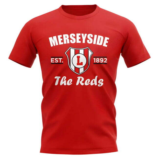 Liverpool Established Football T-Shirt (Red)