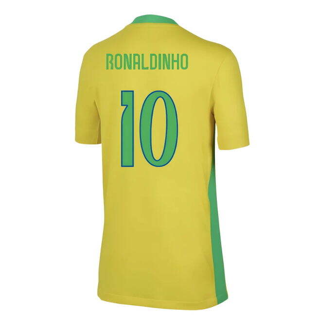 Kids Brazil Home Jersey 2025-2026