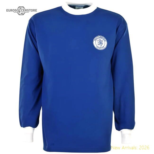 Excellent Macclesfield Town 1967 Retro Football Team - Match Day Jersey