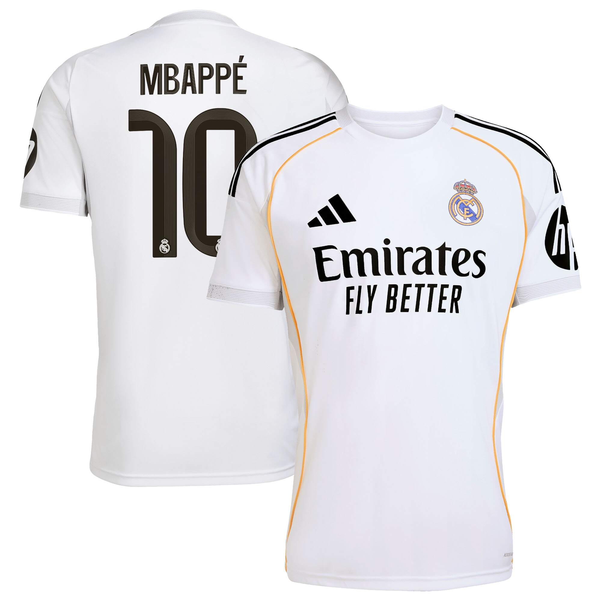 Real Madrid Men's 2025 Comfortable Replica Jersey - Soccer Jersey