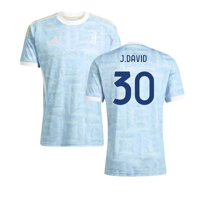 David 30 Elite Style Juventus Pro Appearance Away Player Jersey