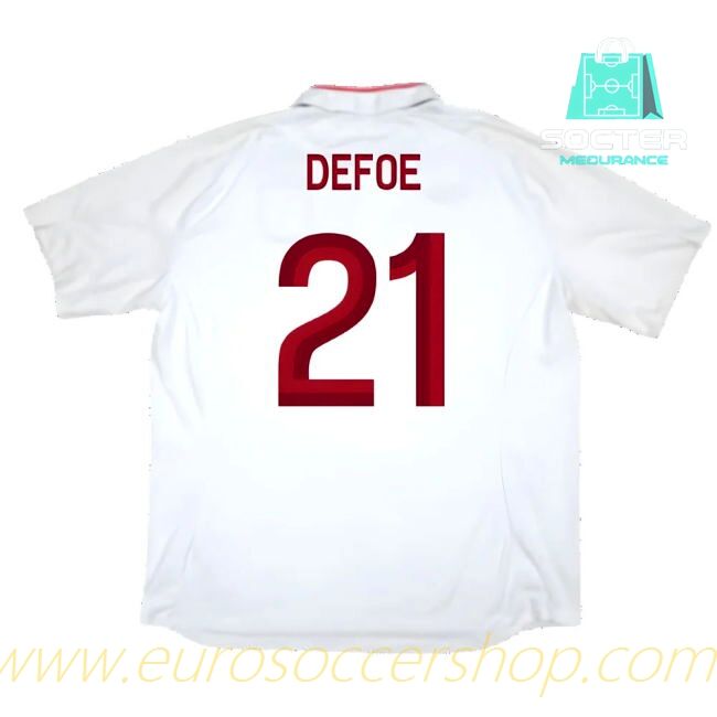 England Home Football Shirt Replica (Defoe 21)