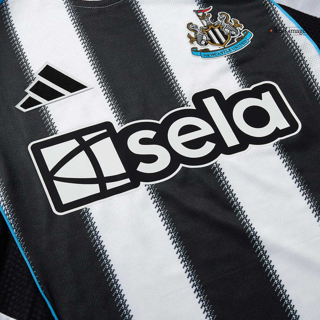 Newcastle United Home Authentic Soccer Jersey 2025/26