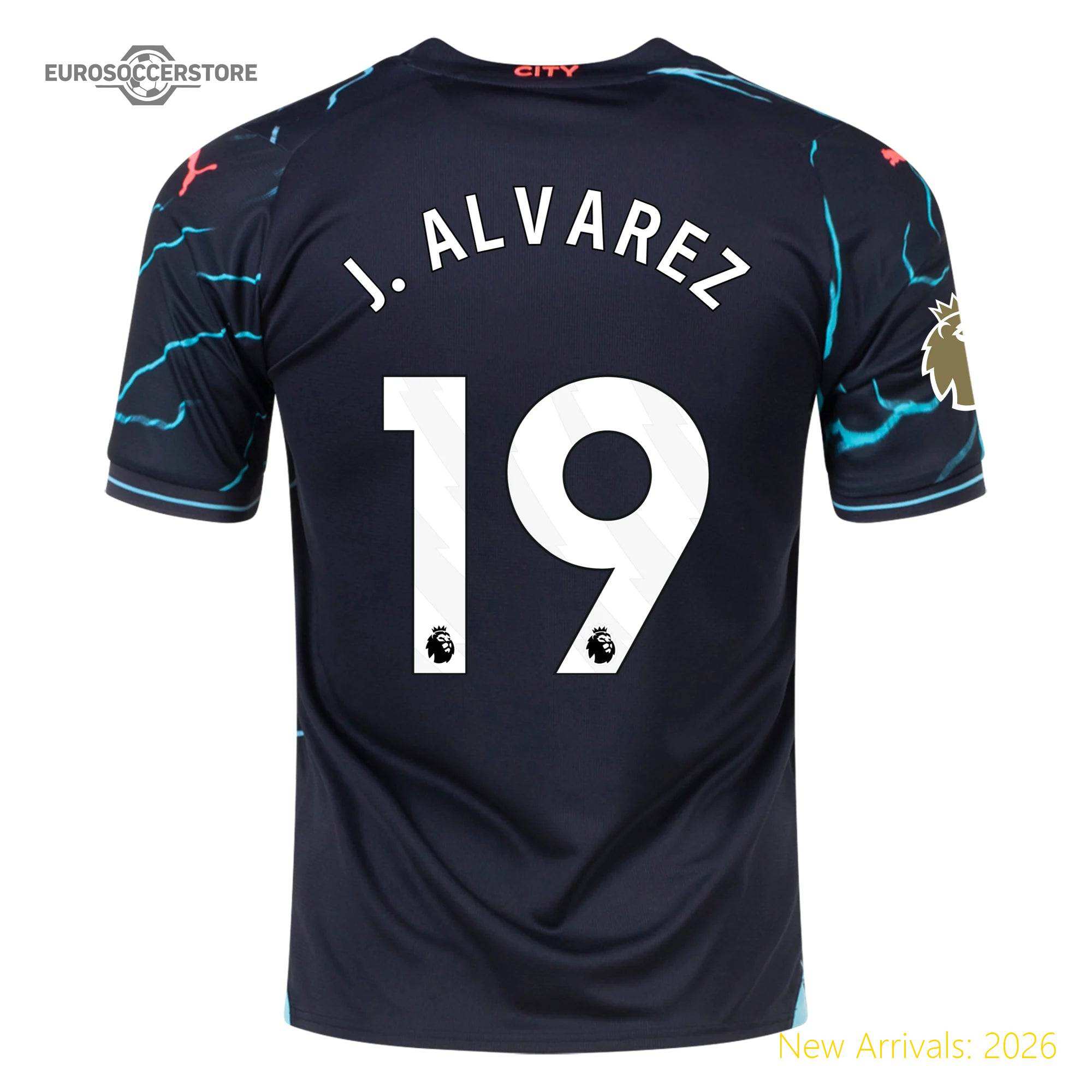 League Approved Men Mci Team Third Professional Jersey 2023