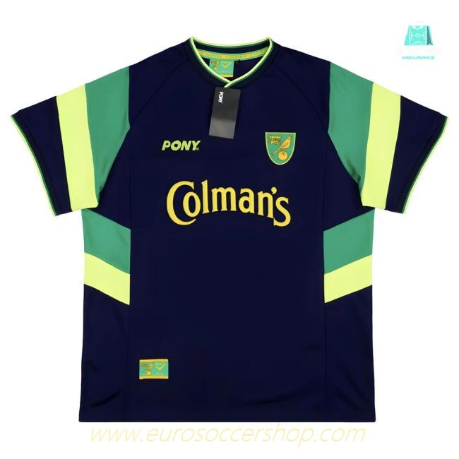 1997-1999 Norwich City Third Pony Retro Shirt