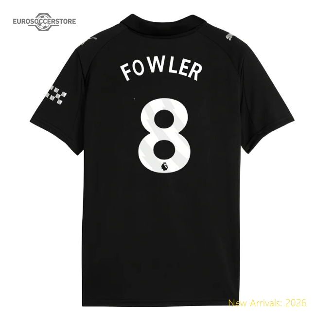 Premium 2025-2026 Man City Away Shirt (kids) (fowler 8) - Premium