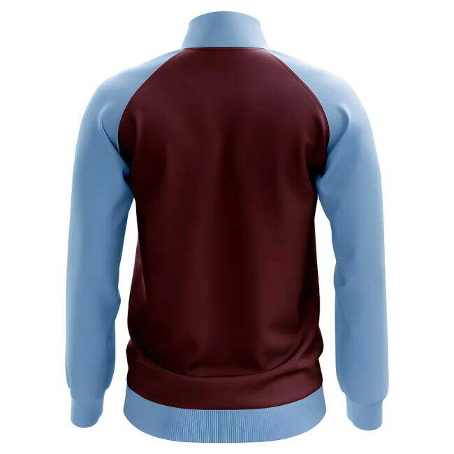 Classic Villa Concept Football Track Jacket (Maroon) for Fan Wear