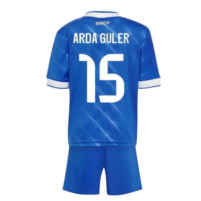 2025-2026 Real Madrid Kit (Arda Guler 15) | Great Deal | Discounted