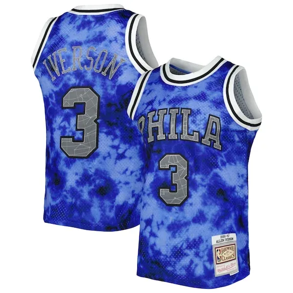 Allen Iverson PHI Swingman Jersey - top-tier NBA workout basketball