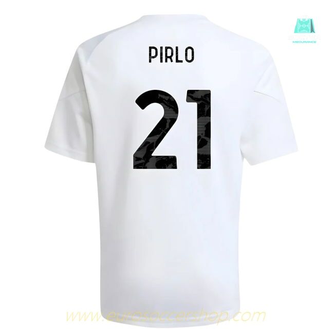 2025-2026 Juventus Training Shirt (White) - Kids (Pirlo 21)