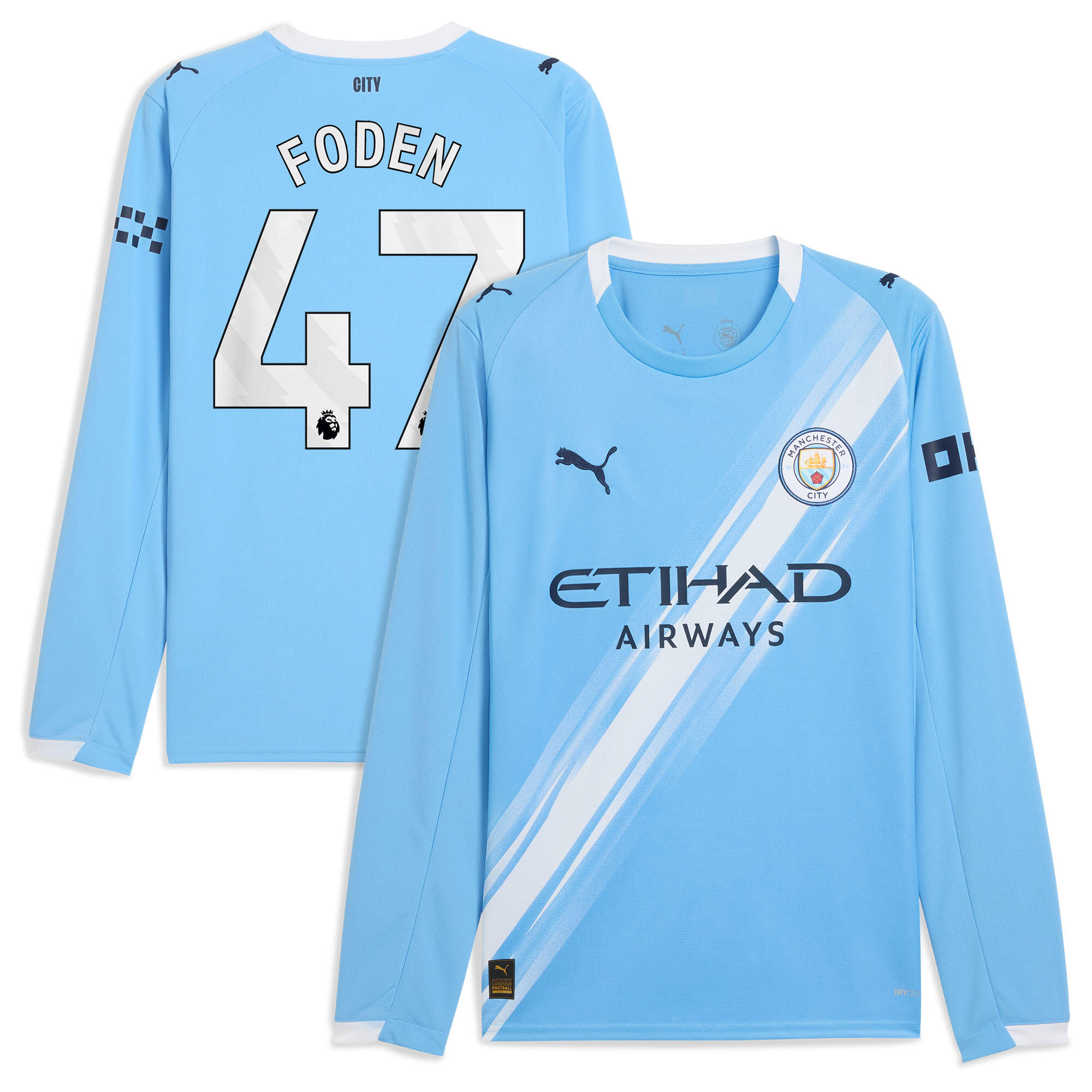 Man City Men's 2025 Premium Replica - Authentic - Free Shipping