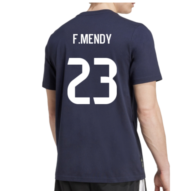 Luxury 2025-2026 Real Madrid Seasonal Graphic Tee (legend Ink) (fm