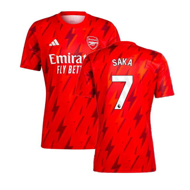 Arsenal Official Home Football Shirt 2023-20 Saka 7 L M S