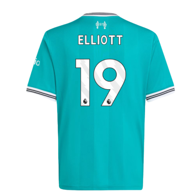 Vintage Liverpool 2025-2026 Liverpool Third Shirt (Kids) (Elliott 1...