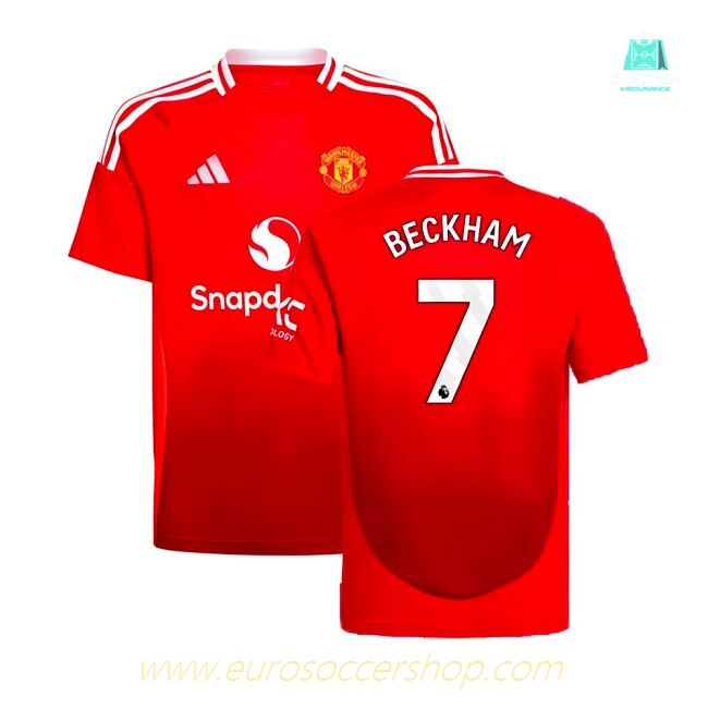 2024-2025 Man Utd Home Shirt (Kids) (Beckham 7)