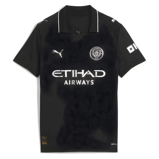 Classic Man City 2025-2026 Man City Away Shirt (Kids) for Match Sup...
