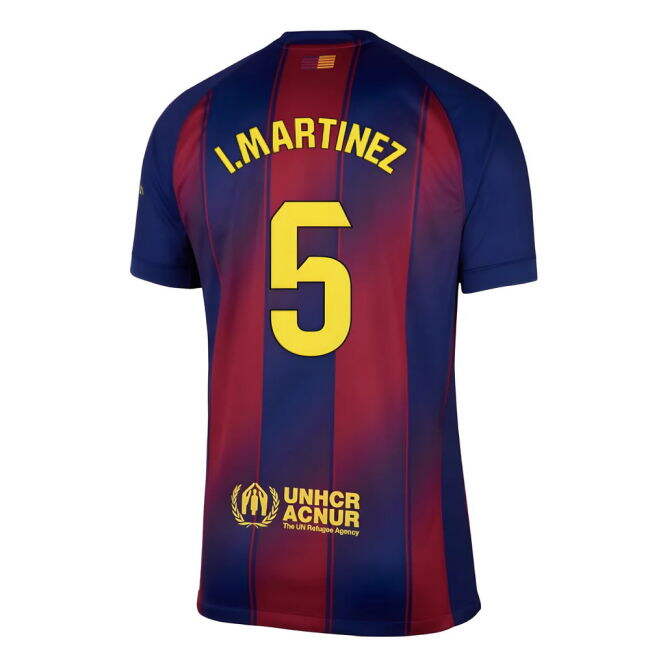 2025-2026 Barcelona Home Shirt (I.Martinez 5)