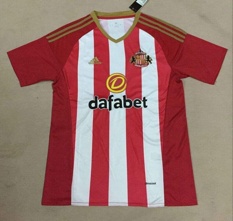 AFC Sunderland Home 2016-17 Soccer Jersey Shirt - Official Replica