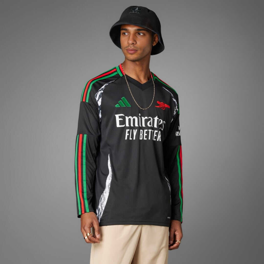 Arsenal Away Long Sleeve Soccer Jersey