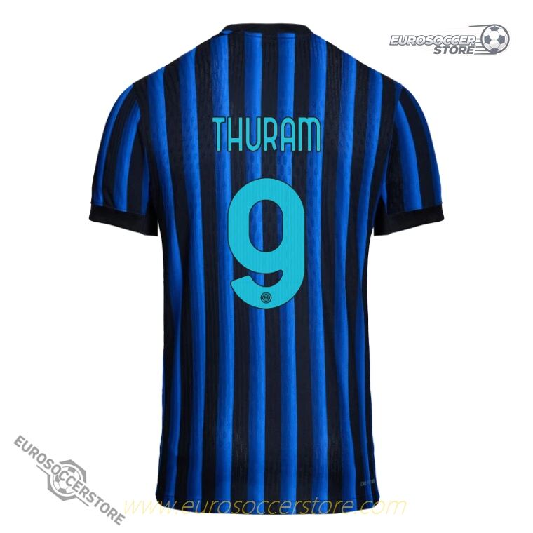 25-26 Inter Milan Home Jersey (Player Version) - THURAM 9