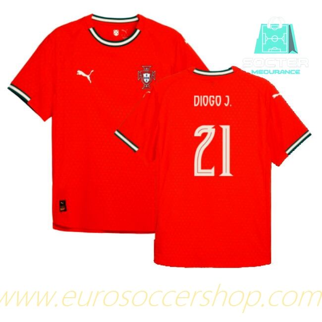 2025-26 Edition Portugal Home Kit (Diogo J. 21)