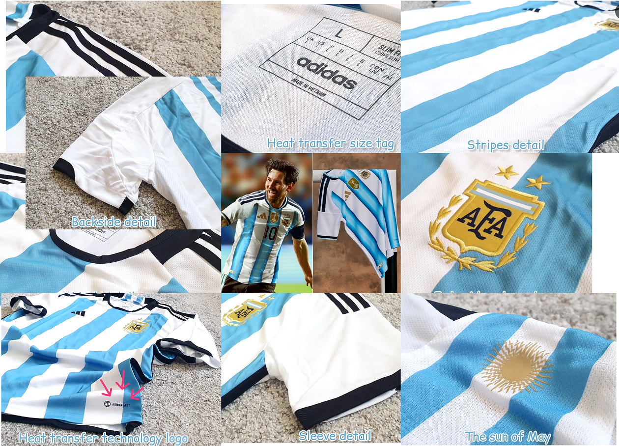 How to Tell a Real Argentina Jersey from a Fake