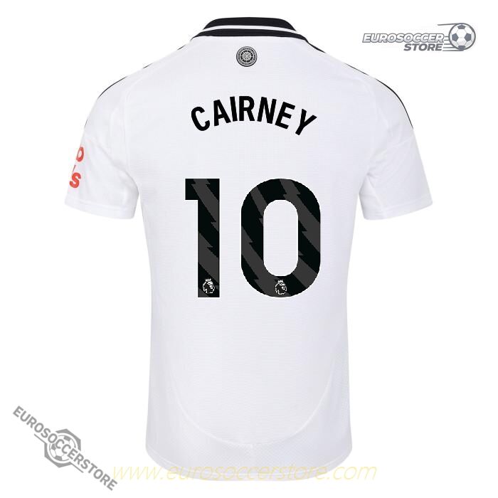 Cairney 10 Home Jersey for Fulham 24-25 Season