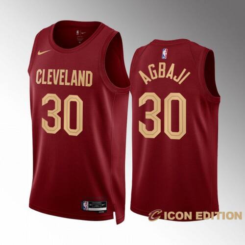 Cleveland Cavaliers Ochai #30 Limited Stock Game Jersey Modern Design