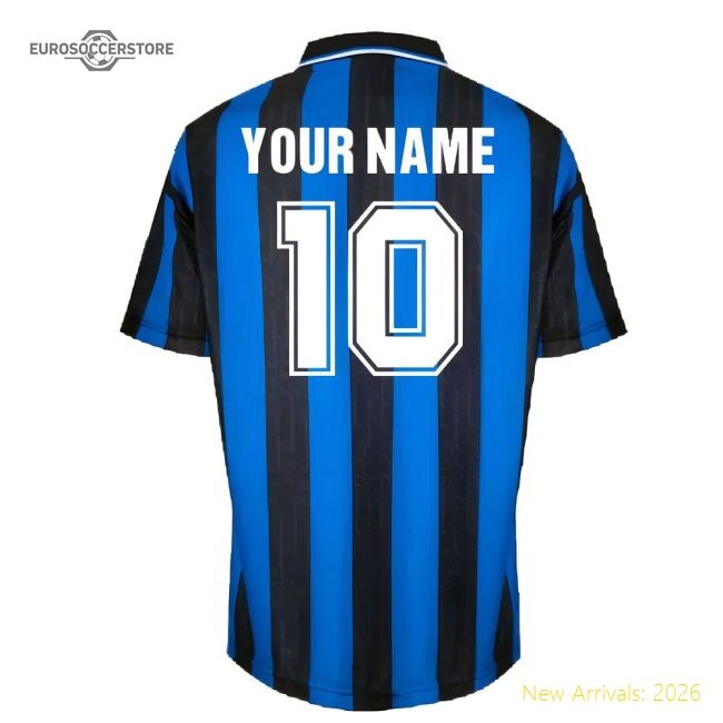 Official Best-Selling 1996 Inter Milan Home Shirt (Your Name)