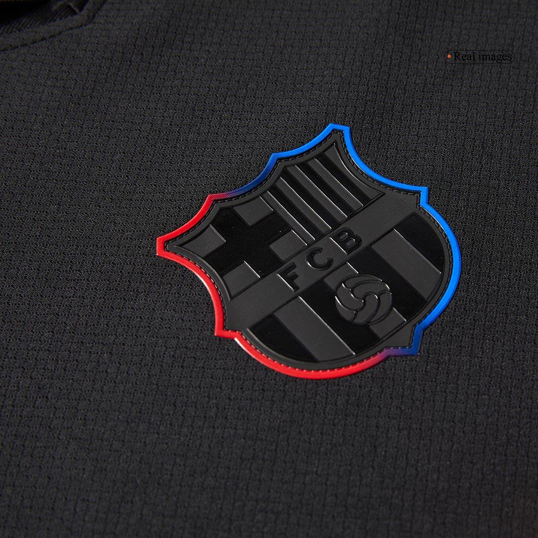 Barcelona Away Soccer Jersey 2024/25 - Spotify Logo Without TextAuthen