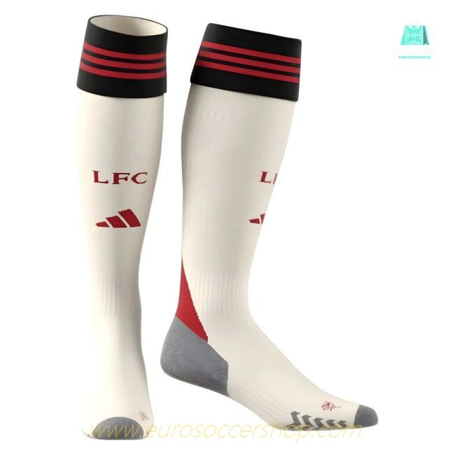 2025-2026 Liverpool Away Socks (White)