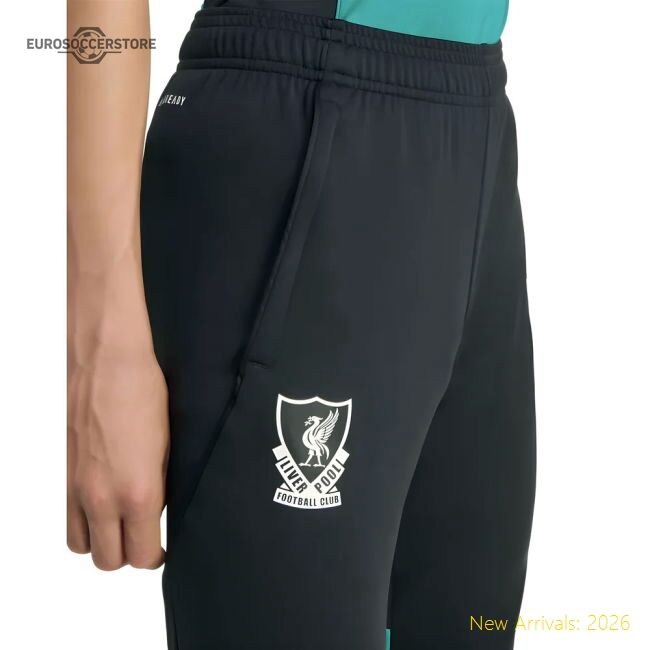 Premium 2025-2026 Liverpool Eu Training Pants (black) - Kids