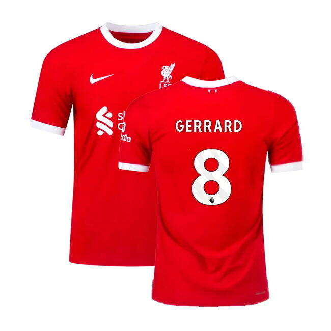 2023-2024 Liverpool Home Famous Comfortable UV Protection Gerrard#868