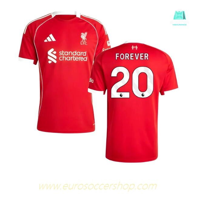 2025-2026 Liverpool Home Shirt (Forever 20)