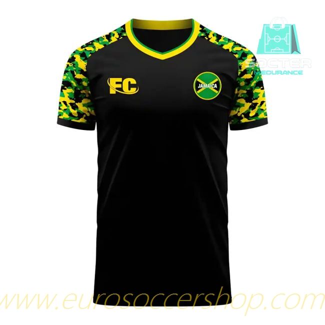 2020-2021 Jamaica Away Jersey Youth Version