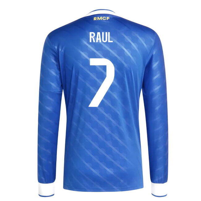 2025-2026 Real Madrid Third Sleek Football Shirt (Raul 7)